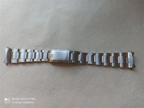 1969 Rolex oyster Rivet Bracelet 20mm 7206 80 End .